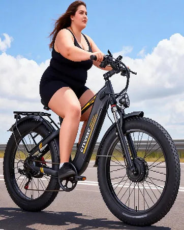 8000W Dual Motor Electric Bike for Adults, Ebike 55 MPH, 52V 30AH, E-Bike 120Miles, 26'' Fat Tire All Terrain E Bike for Men Wom