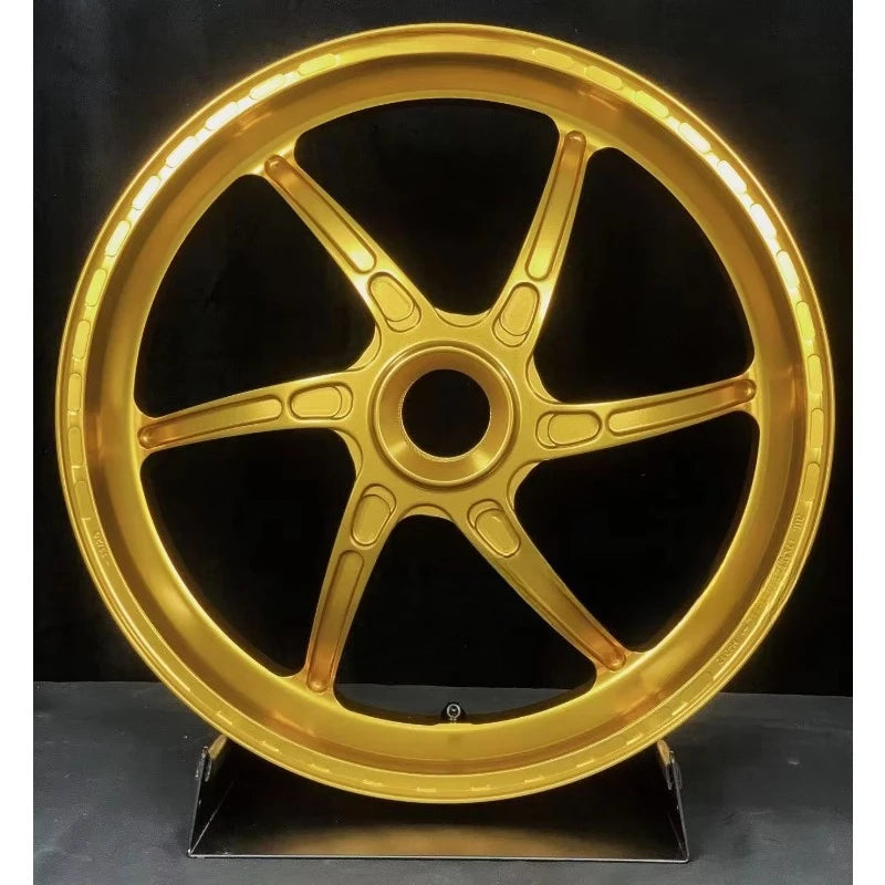 Custom Forged 17 Inch Anodized Aluminum Motorcycle Rims - For Multistrada V4