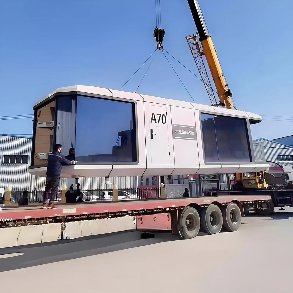 A for Space Capsule Homestay Mobile Room Custom Creative Hotel Micro Residence Villa Scenic Area Apple Capsule House