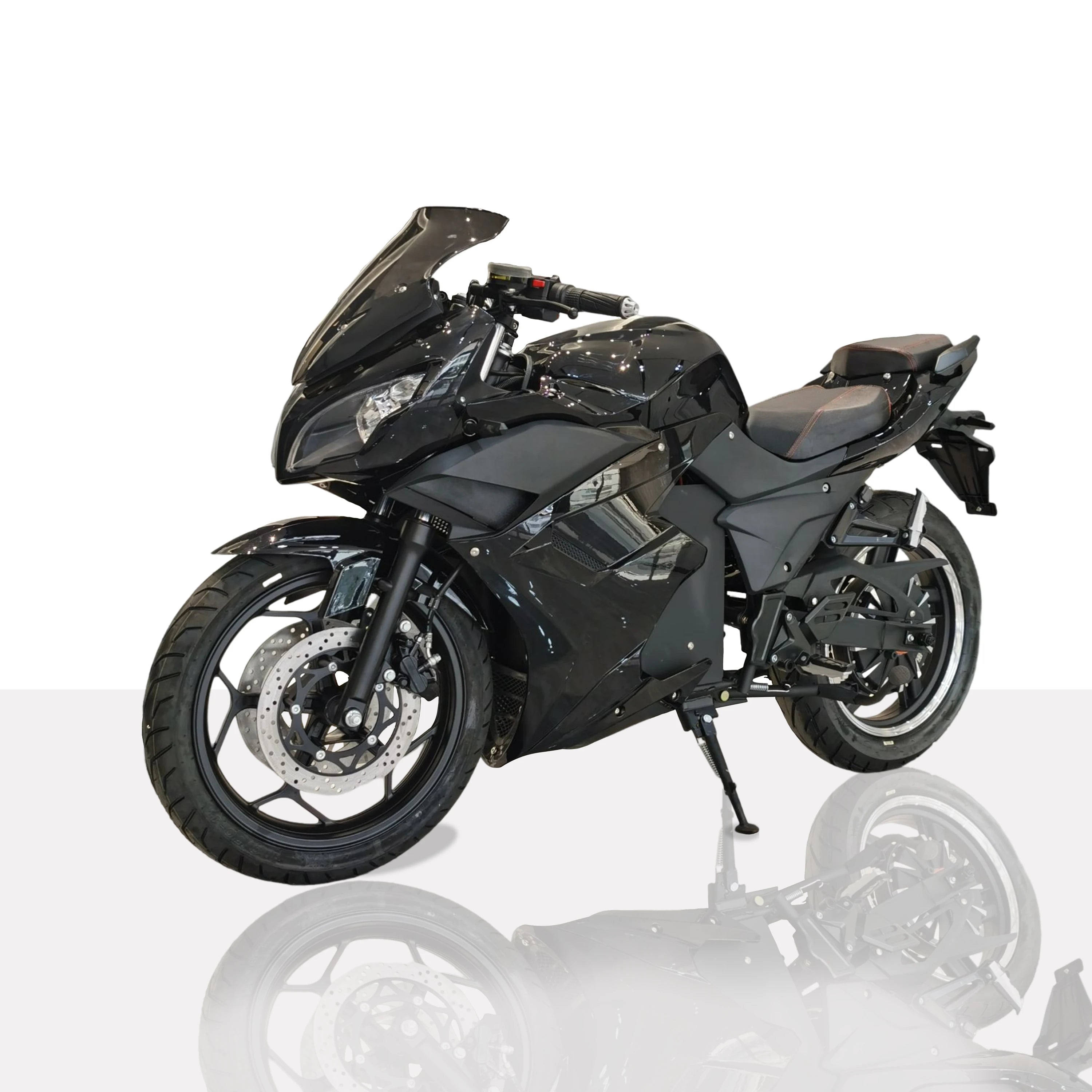 Strovan  Fast Speed 150kmh Electric Cruiser Road Motorcycle 72v60-120ah Lithium Sport Motorcycles