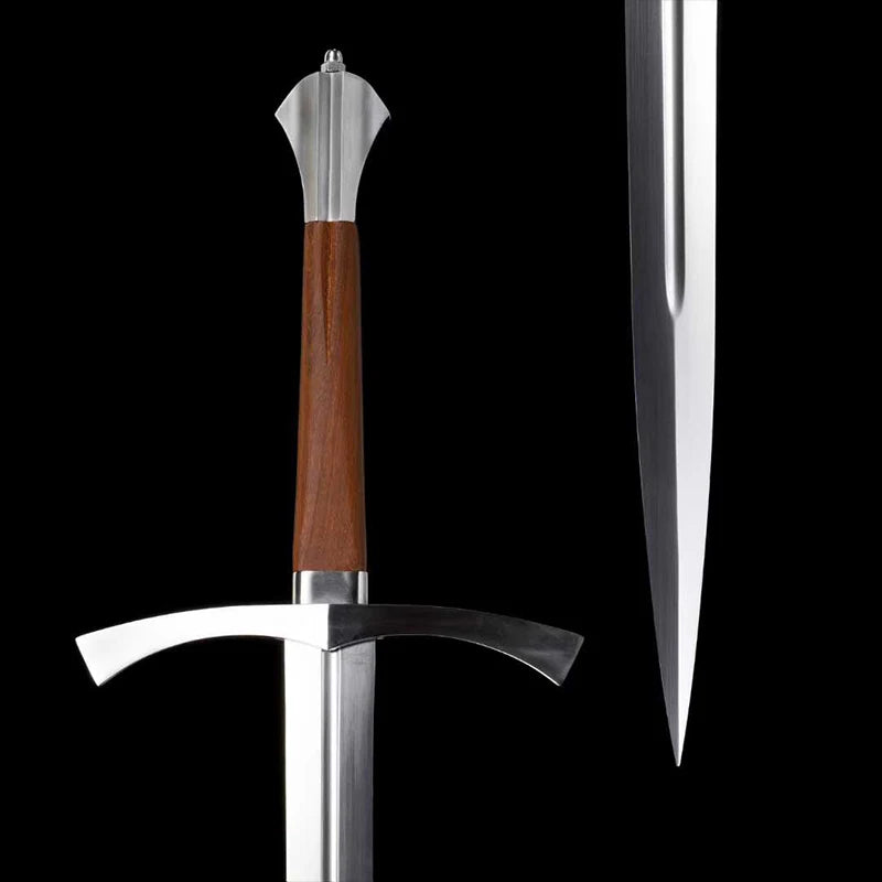 Medieval European swords, Spring Steel Blade, Full Size Sword,Medieval Sword, Combat,Training Practice
