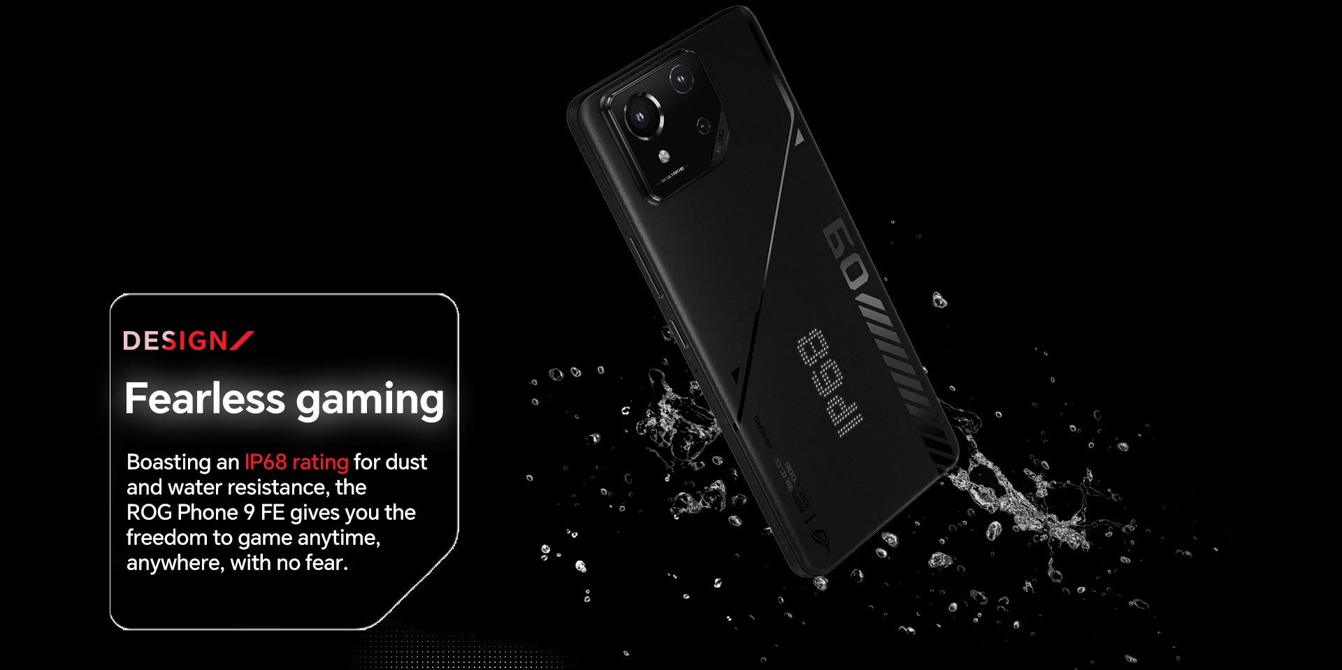 ASUS ROG Phone 9 FE Global Version 5G Gaming Phone Snapdragon 8 Gen 3 6.78" 185Hz AMOLED Display 50MP Sony IMX890 65W Charging