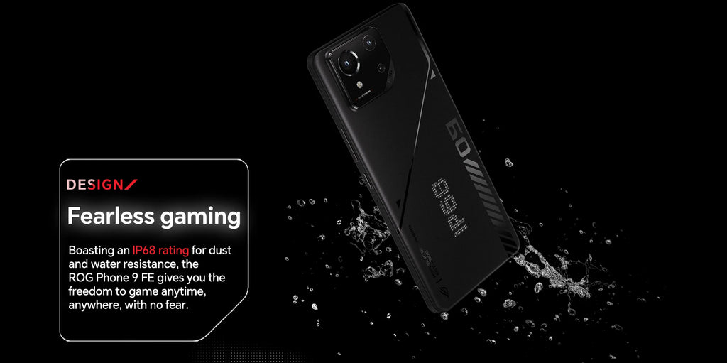 2025 New ASUS ROG Phone 9 FE 5G Gaming Phone Snapdragon 8 Gen 3 6.78" 185Hz E6 AMOLED Display 50MP Sony IMX890 65W HyperCharge