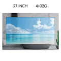 Wireless Casting LED 24 27 Inch Smart Screen TV Wall-mounted Monitor Relax for Bathroom Kitchen Mirror Black Waterproof Shower