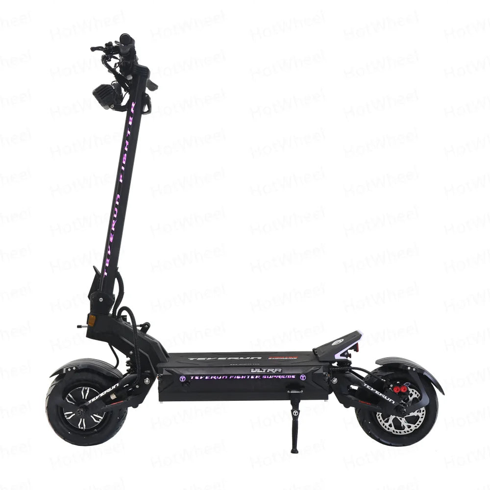 TEVERUN For Supreme Ultra V4 4000W 2000W*2 Dual Motor 72V 60Ah Battery 11inch Tire 4inch Display PKE Four-Piston Brake System