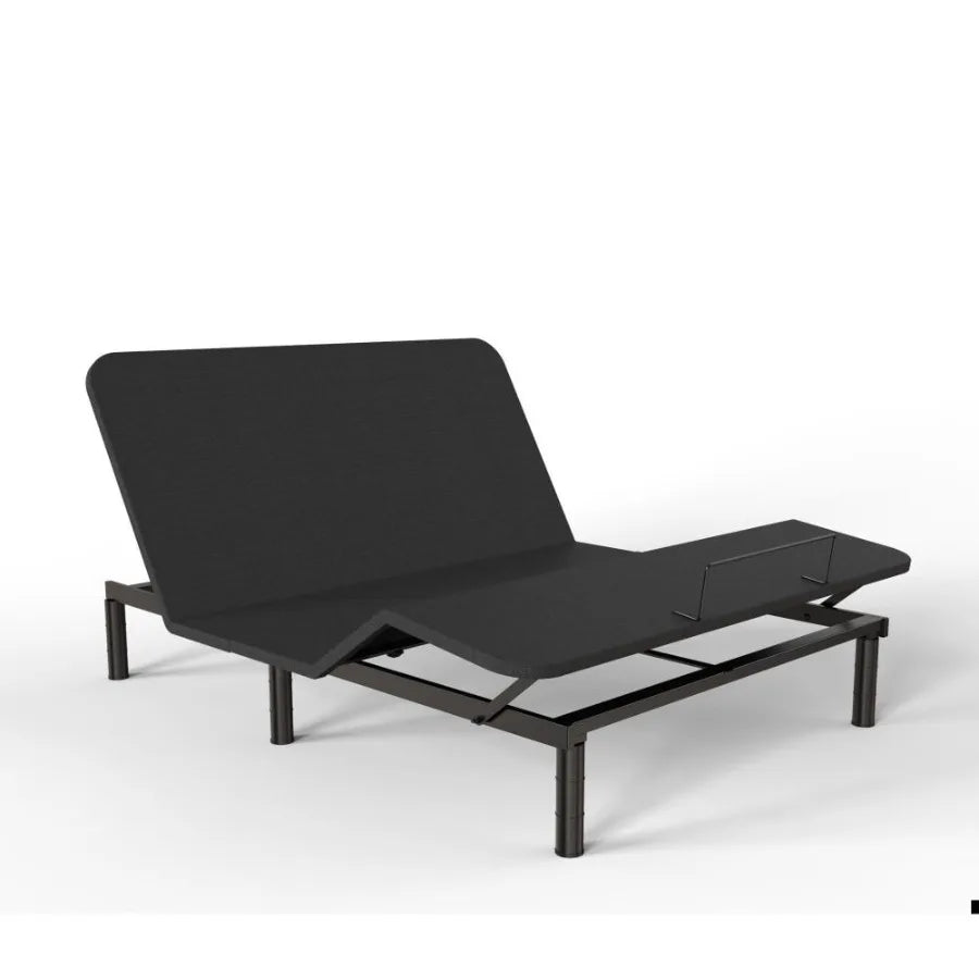 Adjustable bed frame Twin Size Bed Frame Black Easy Assembly