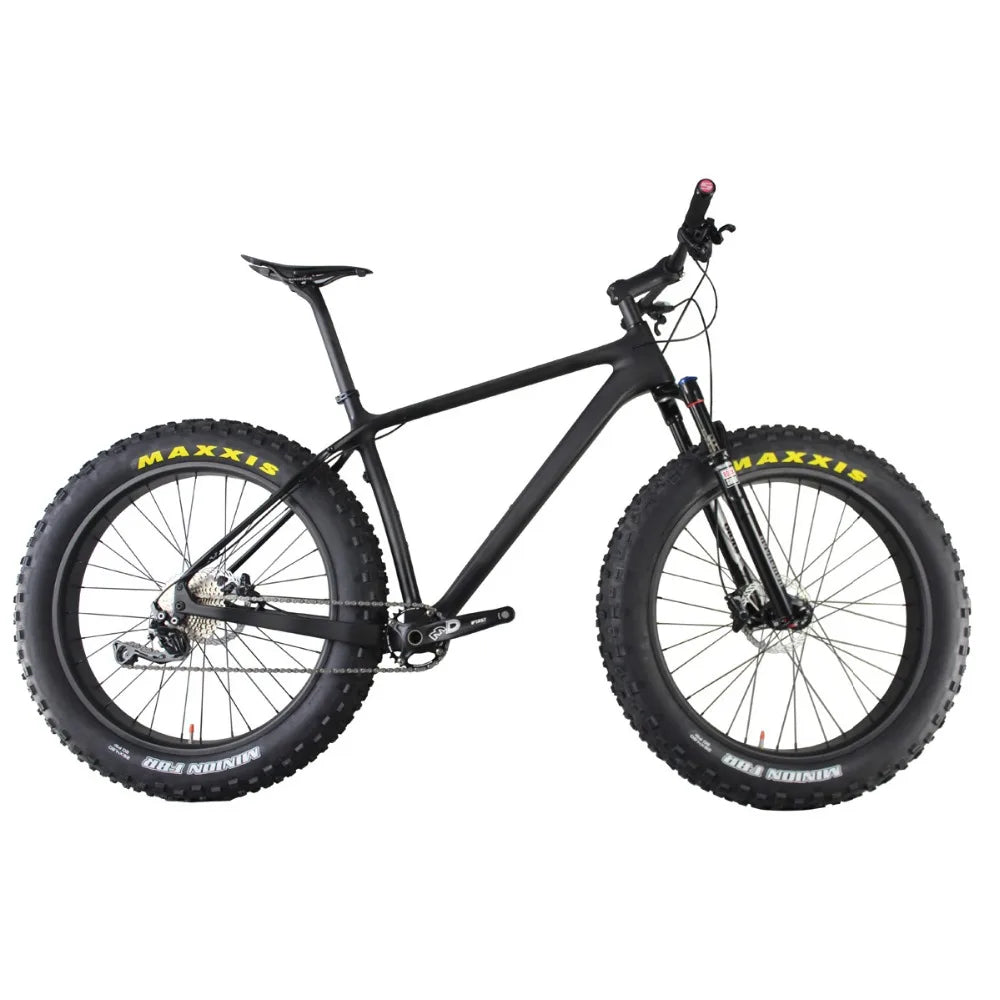 26x4.8 Tire UD Matt Fat Suspension Fork Complete Fatbike