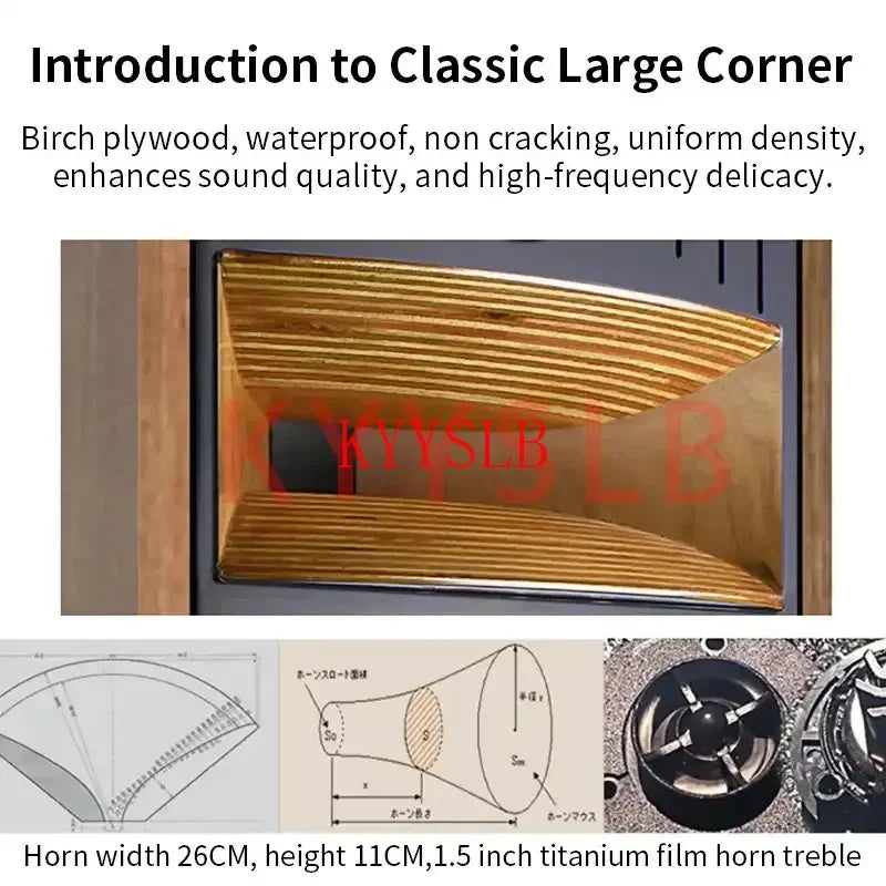 DF-A10 180W 10 Inch Fever Passive Bookshelf HiFi Speaker Two-Way Professional Audio Monitor Speakers High Power Speaker
