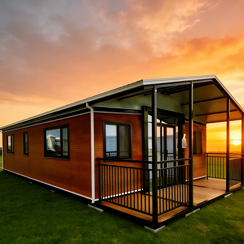 capsule house 2 bedrooms 1 living room outdoor structures and shade Waterproof Windproof Garden shed Expandable Container Home