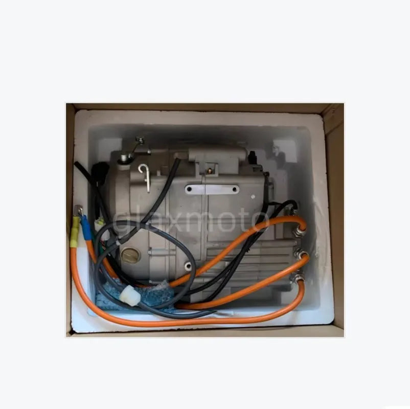 72V 8000RPM intermediate drive motor with clutch for electric motorcycles and electric off-road vehicles