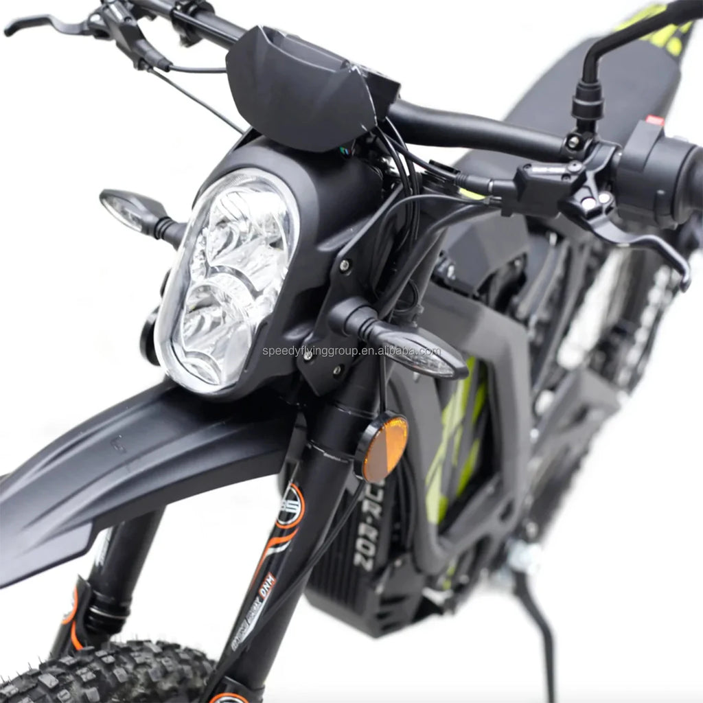2024 Electric Dirt Bike 60v 6000w Middrive Ebike 40Ah 21700 Removable KKE Suspension Electric Motorcycle Road Legal