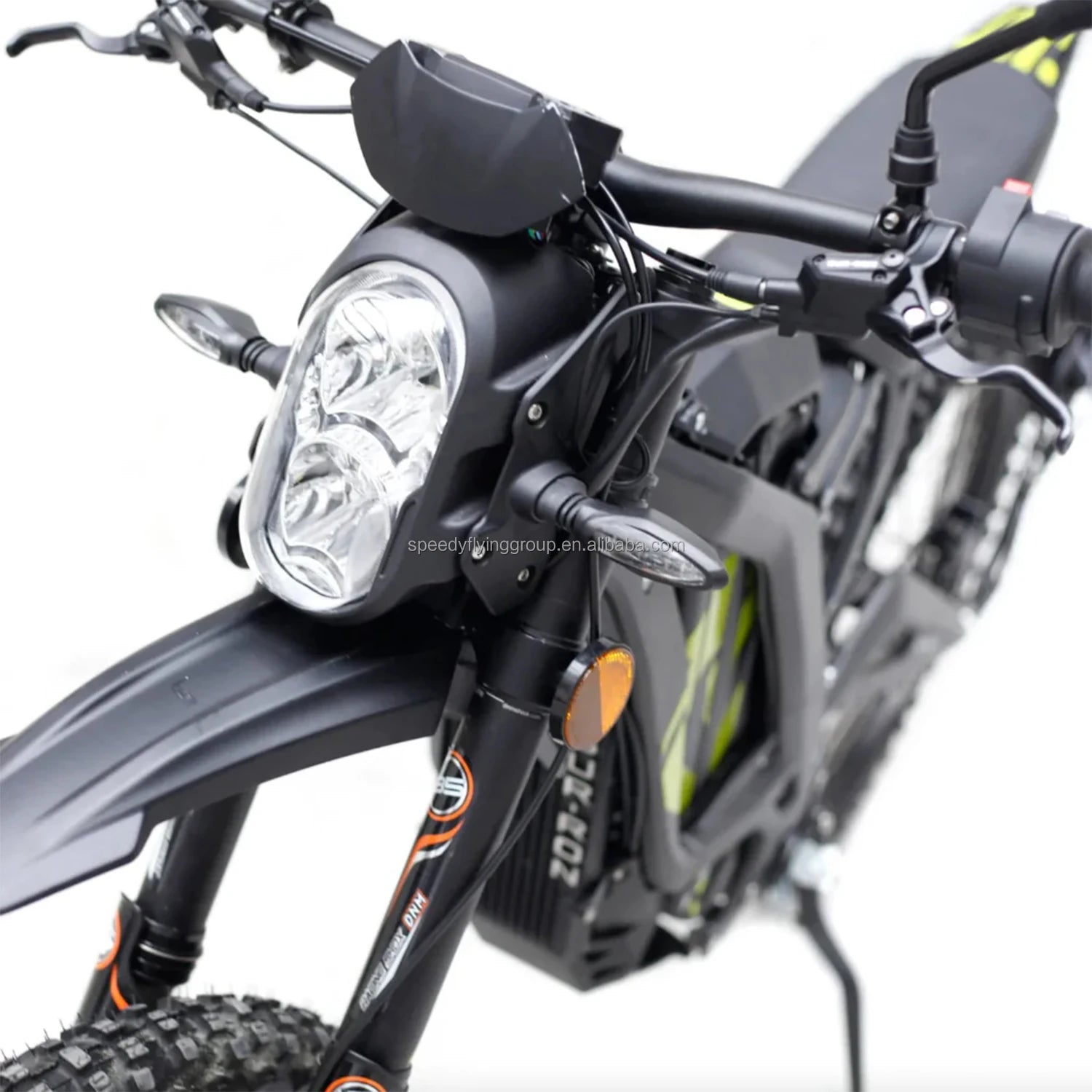 2024 Electric Dirt Bike 60v 6000w Middrive Ebike 40Ah 21700 Removable KKE Suspension Electric Motorcycle Road Legal