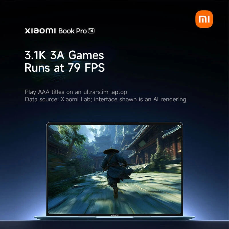 Xiaomi Book Pro 14 2026 14.6-inch 3.1K OLED Display 120Hz 3rd Gen Intel® Core™ Ultra 5/Ultra X7 32GB/1TB  Processor Laptop