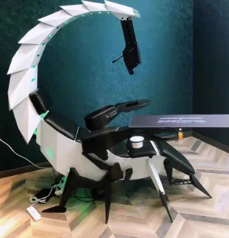 Hot sales Scorpio Computer Cockpit Zero Gravity Scorpion Integrated Home Game Comfortable E-sports Tables and Chairs