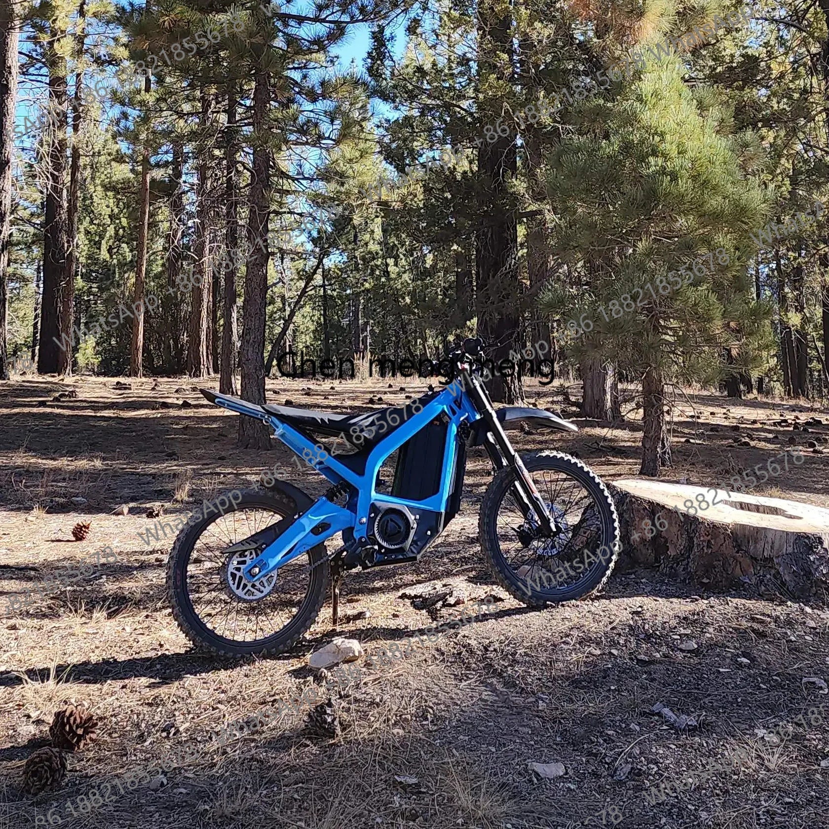Offroad Electric Dirt Bike Electric Bike-3000w 6000w Mid Drive Dirtbike Full Suspension Fast E-bike off Road