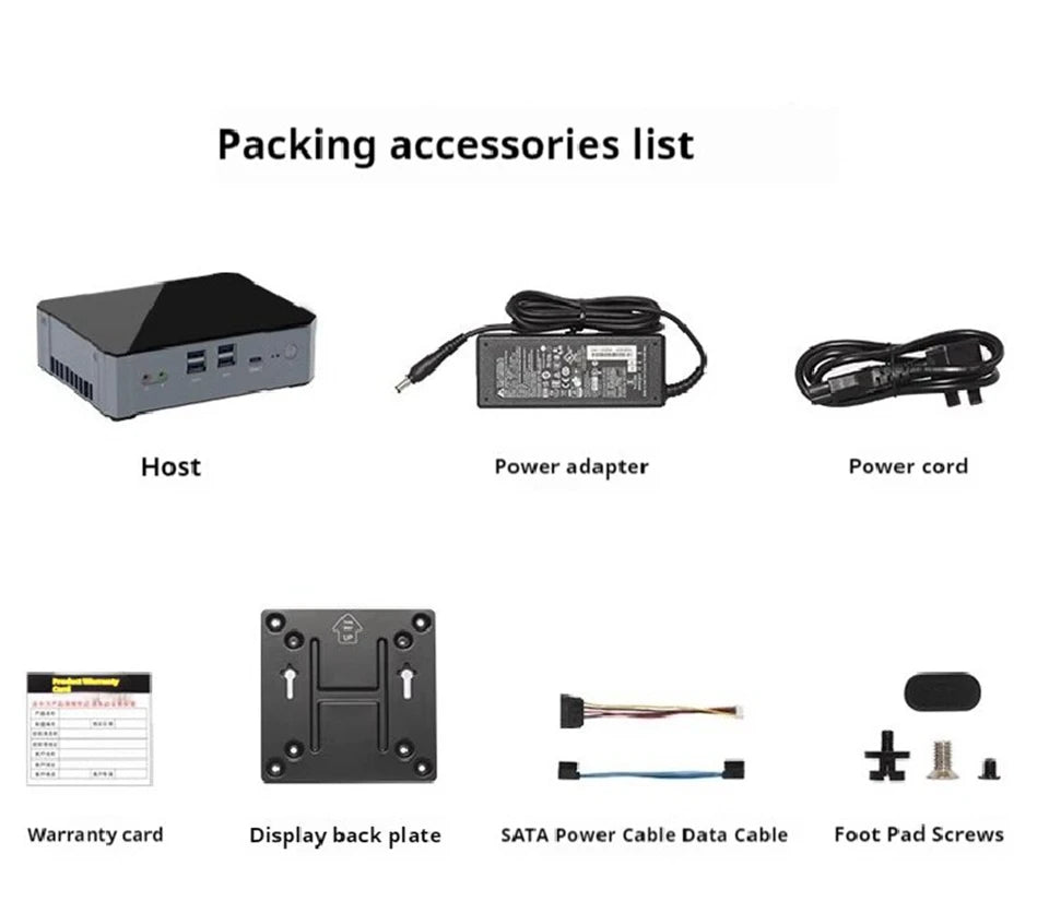 13Th Gen Mini Gaming PC Windows 11 Intel Core i9 13900H DDR5 PCIE4.0 Gamer Office Desktop Mini Computer Quad 4K Displays Wifi6