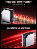 AI Mini PC AMD Ryzen Al Max+ 395 128GB LPDDR5X 8000MHz 2TB PCIe 4.0 SSD 2.5G LAN WiFi 7 BT5.4 Mini Gaming Computer