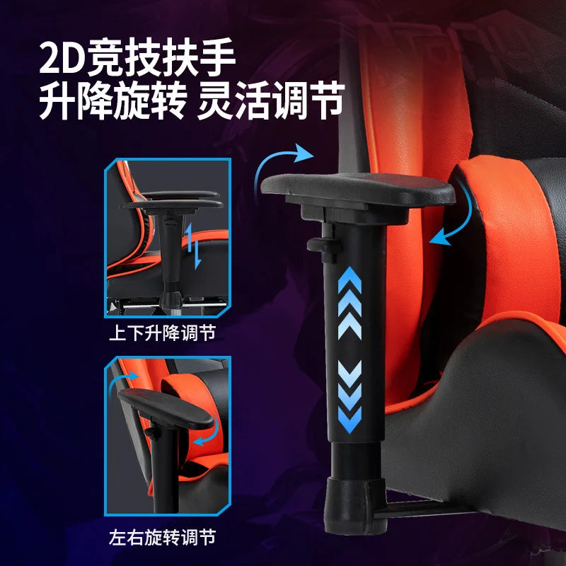 Rgb Leather Ergonomic Computer Chair Office Anji Gamer Pc Racing Game Scorpion Wholesale Gaming Chair Fabric and Table Chairs