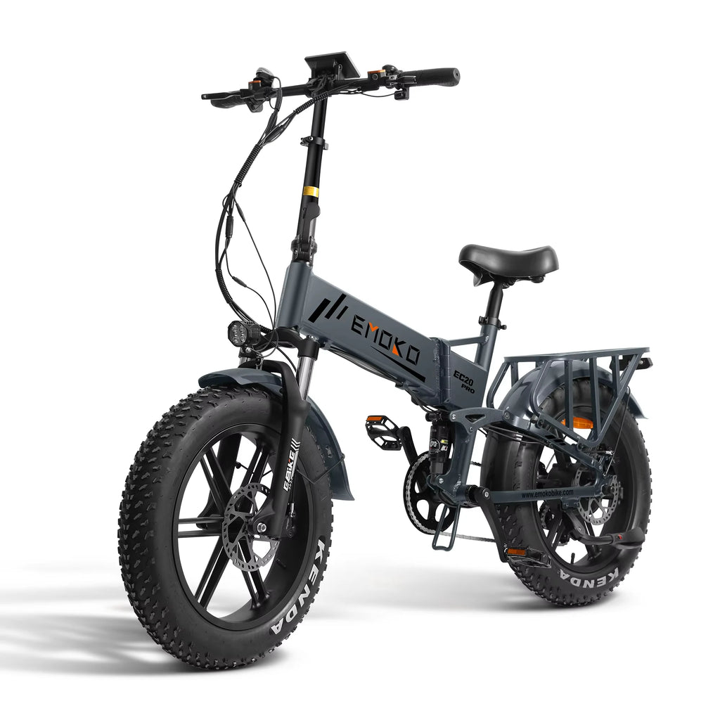 Electric bicycle EC20 1000W motor 48v18ah battery Hydraulic Brake E-Bike 20 inch tire snow beach Off-road riding Electric bike