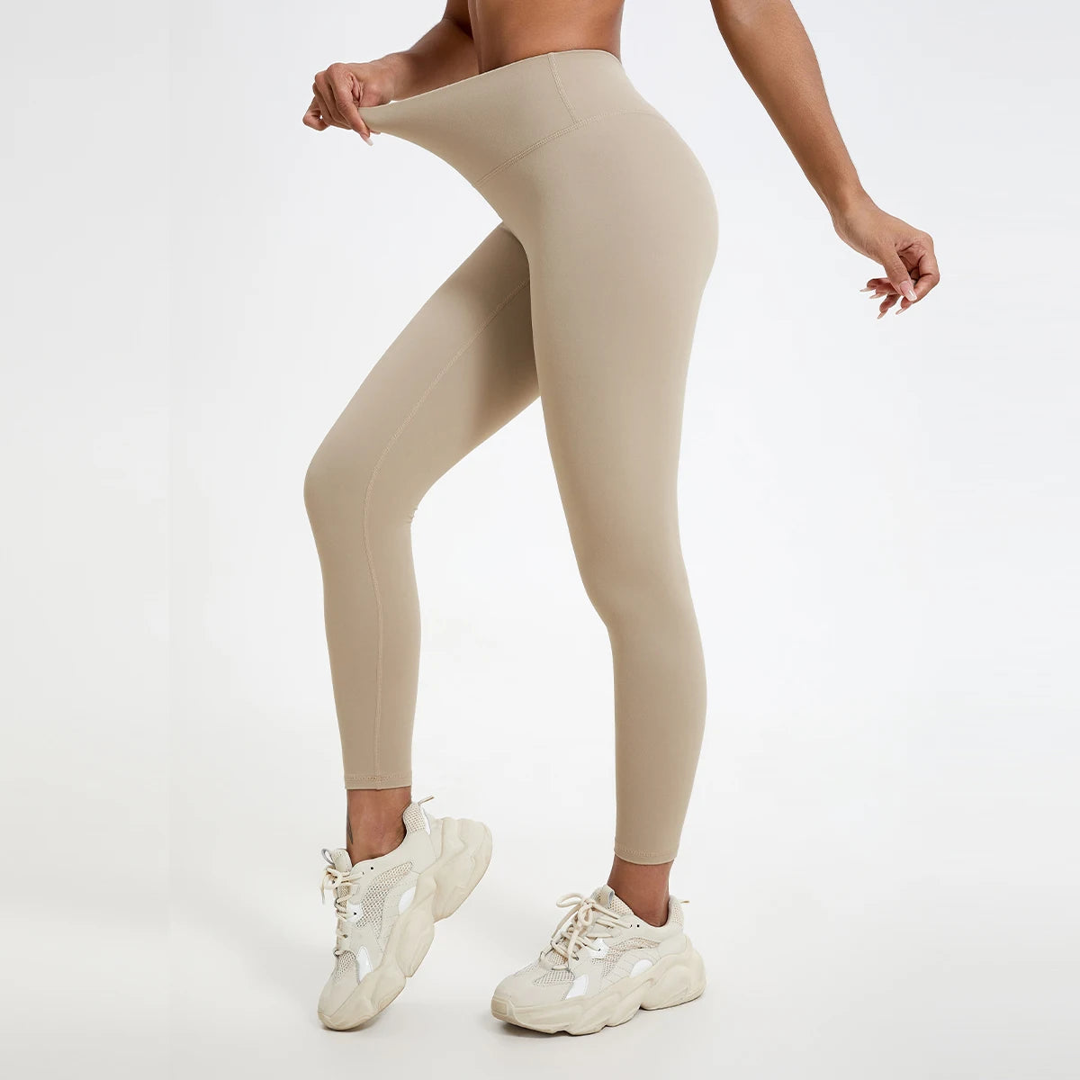 Hearuisavy Super Soft Fabrics High Waist Leggings Quick-Dry Gym Yoga Pants Running Workout Tights Push Up Sports Leggings Women
