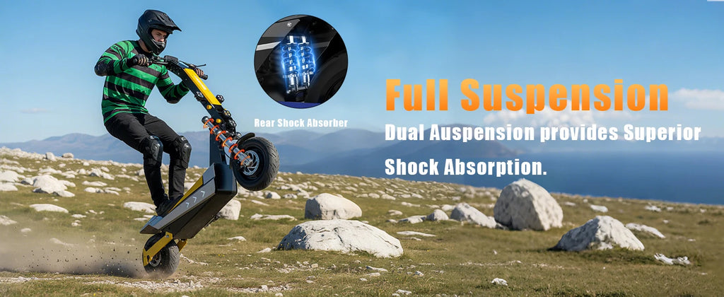 Terrosor 3000Wx2 Adult Electric Scooter Dual Motor Top Speed 50MPH,60V35AH, 11-inch Off-Road Tires Sport Folding EScooter