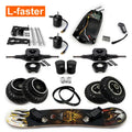 DIY Adult 36V 1650W Dual Motors Electric Longboards 8 Inch off Road Tire Skate Board Kit