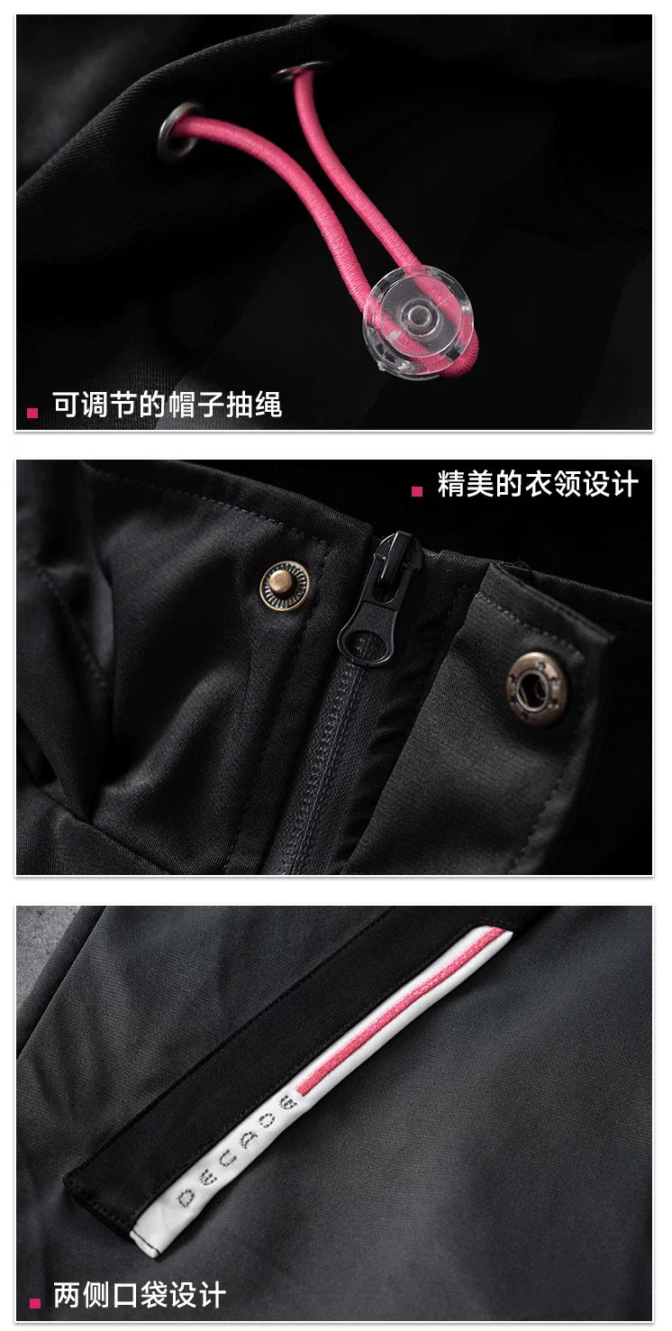 Moeyu KAMEN RIDER DECADE Men Trench Coat Anime Jacket Women Clothing Male Costume Zipper Overcoat Casual Windbreaker  Streetwear