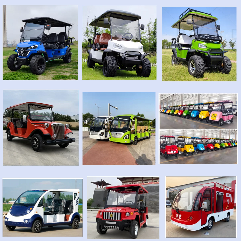 2026 electric golf cart OEM hunting carts new design customizable golf course cart luxury street legal electric sightseeing cart