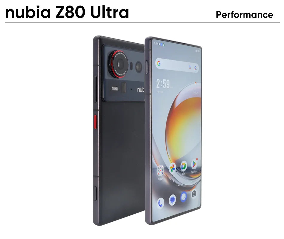 nubia Z80 Ultra 2025 New Version 1.5K 144Hz Display Snapdragon 8 Elite Gen 5 90W Fast Charge 7200mA Original Authentic Smartphon