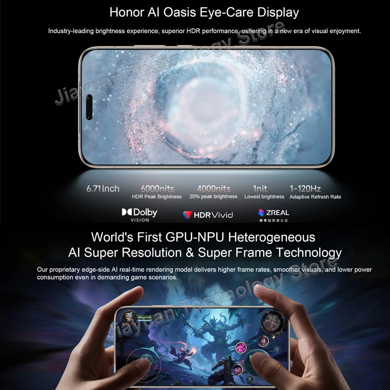 2025 HONOR Magic 8 Pro 5G Mobile Phone 6.71" 120Hz Display Snapdragon 8 Elite Gen 5 Camera 200MP Battery 7200mAh GMS Smartphone