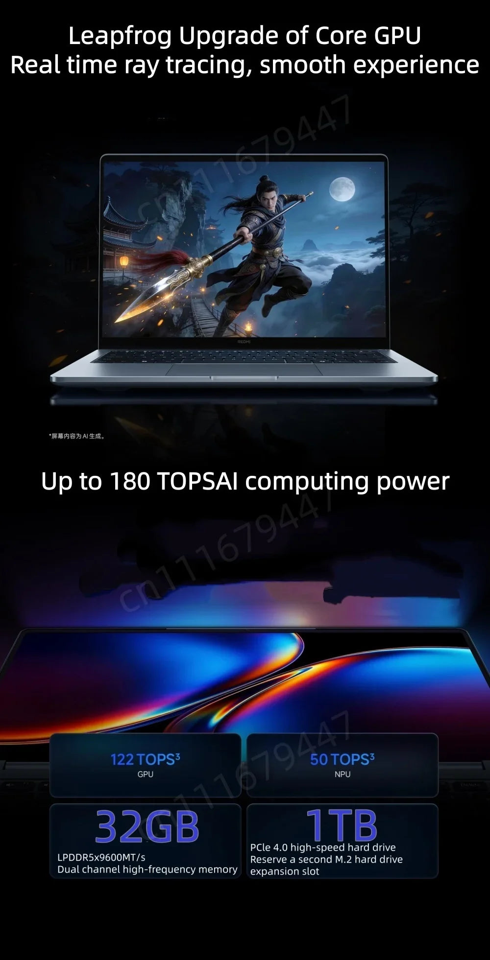 2026 New Xiaomi REDMI Book Pro 14 Laptop Ultra5-338H/Ultra7-358H 32GB+1TB 14inch 2.8K 120Hz Screen Blue Notebook Xiaomi
