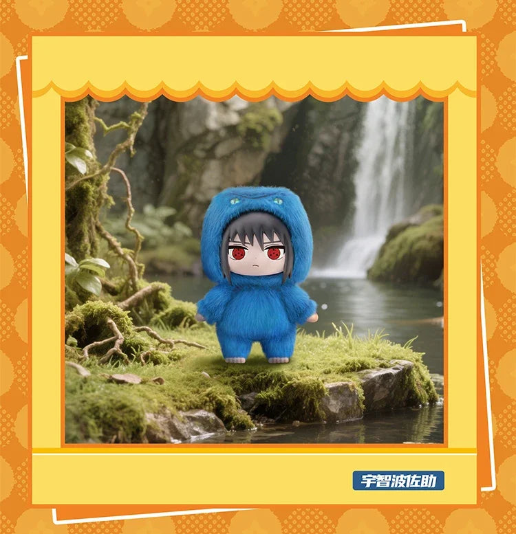 100% Original EAKI Naruto Blind box Shippuden Party Series Stuffed Plush Handmade Ornament Toy Collection Gift