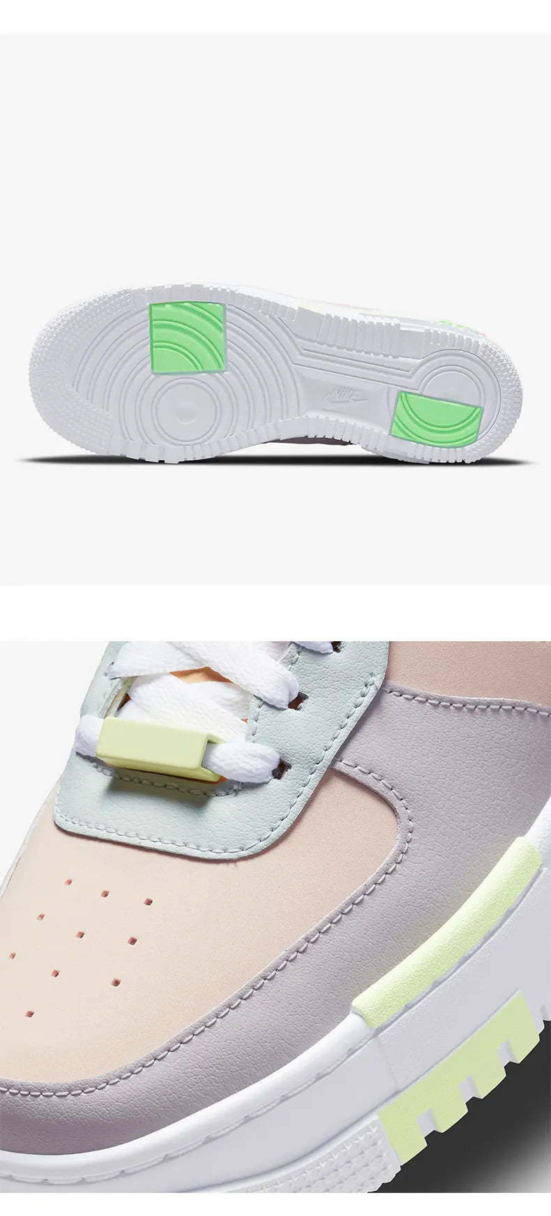 Nike Authentic Air Force 1 AF1 Women's Low-top Skate Shoes DO2330-511