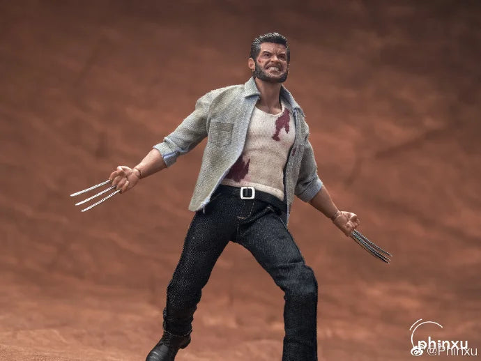 Nota Studio Original 1/12 Scale Twilight Wolf Battle Damaged Wolverine PVC Articulated Collectible Action Figure Display Model