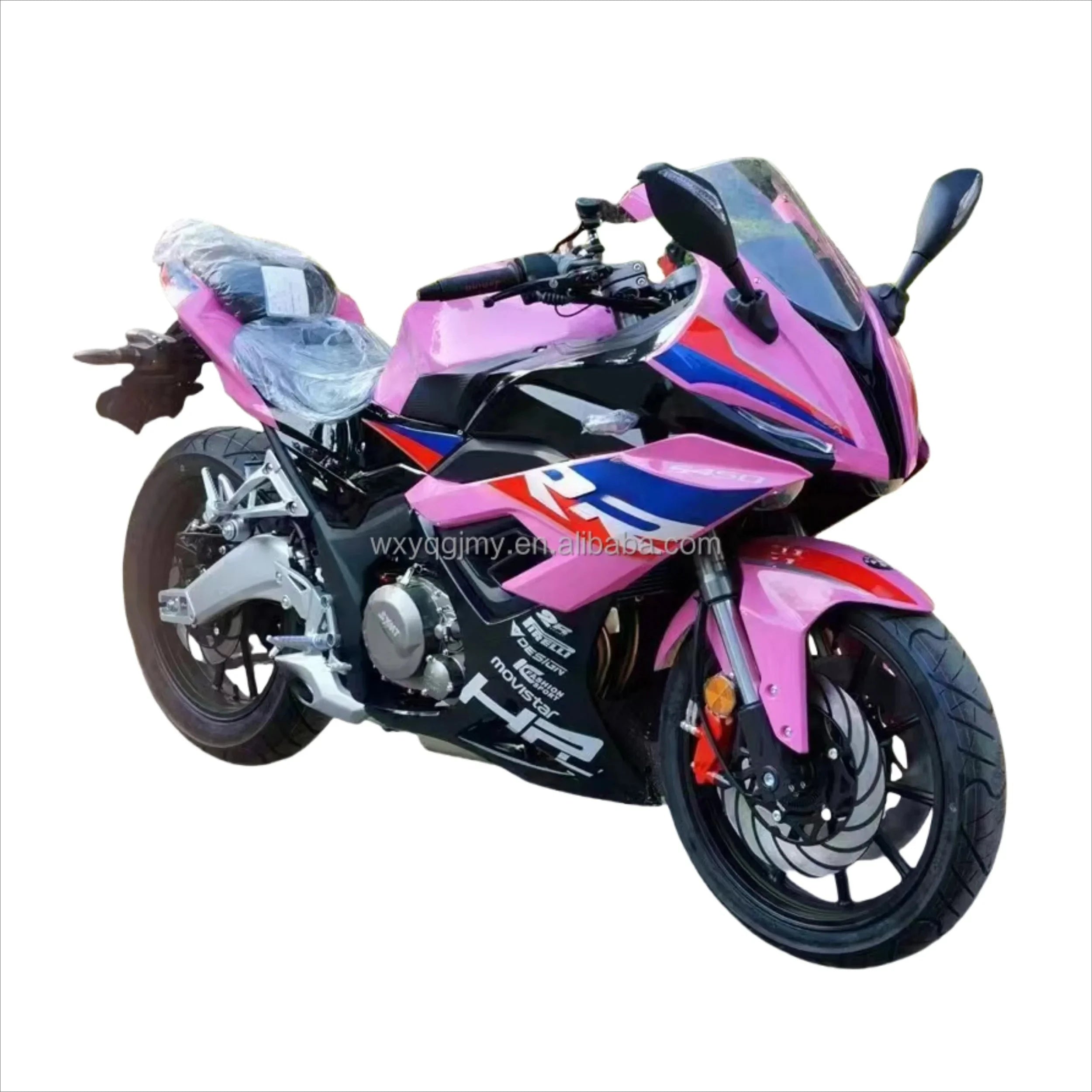 TOP Selling 400cc High Power Water Cooling Double Cylinder Gasoline Racing Motorcycle
