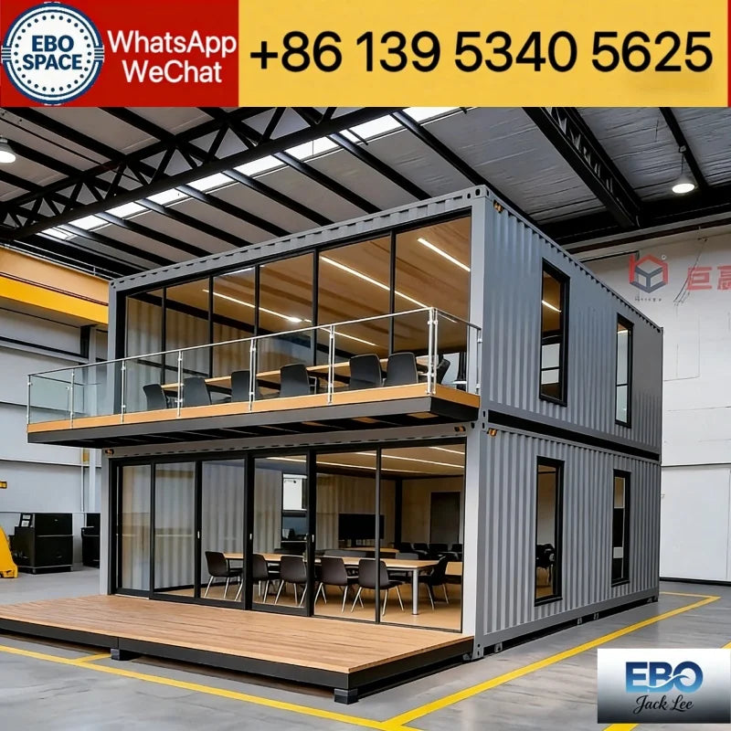 Multi-size folding container house, expandable modular house, multi-purpose, fully equipped