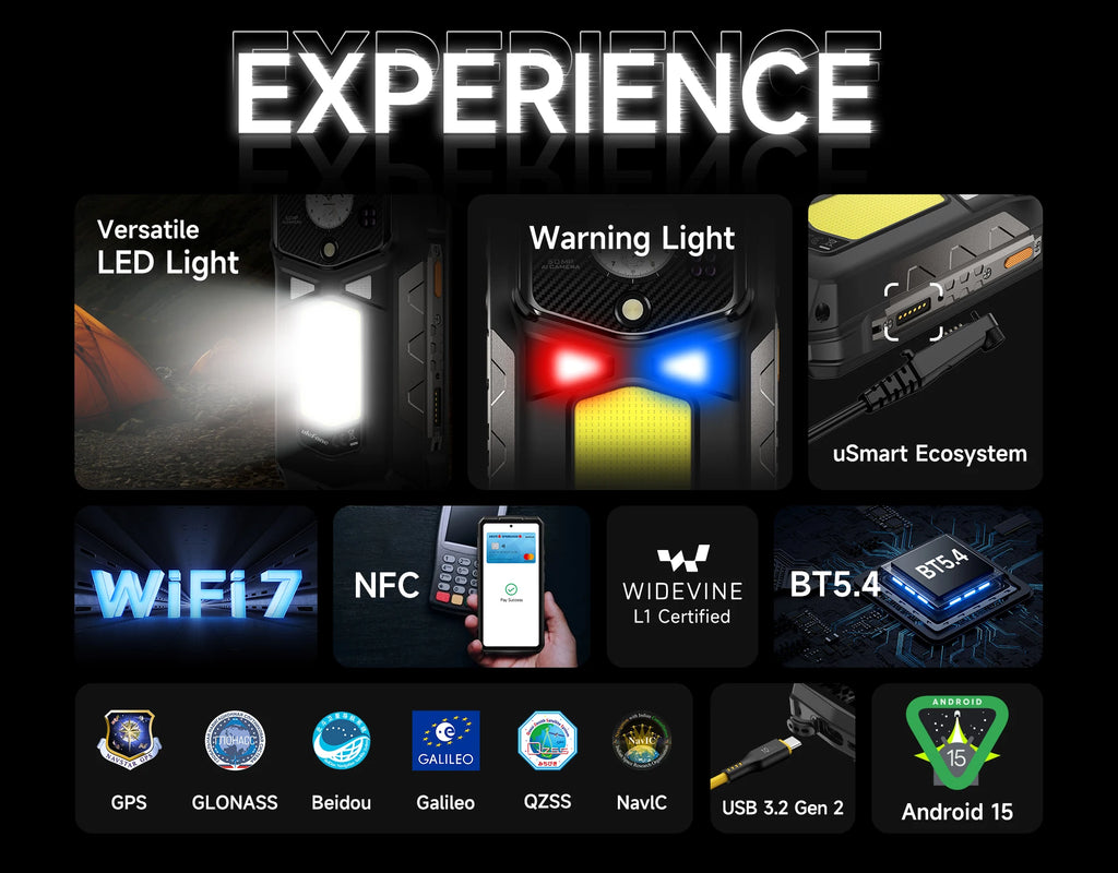 World Premiere Ulefone Armor 29 Ultra 5G AI Rugged Phone Dual Screen Dimensity 9300+21200mAh 120Hz 1TB ROM 64MP, NFC, Android 15