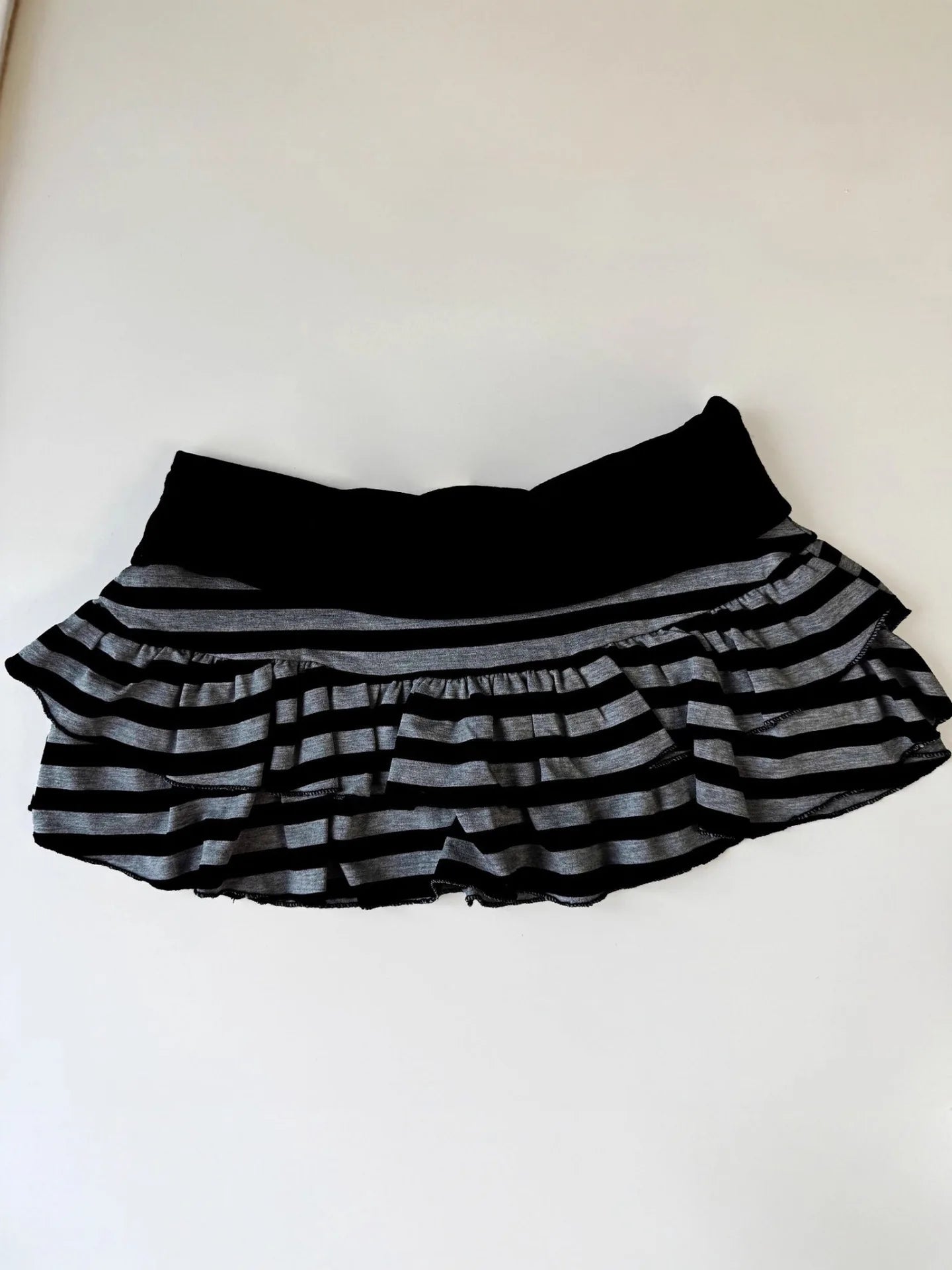 Women's 2026 Striped Color Block A Line Mini Skirt Sexy Y2K Korean Japanese Street Style Niche Versatile Fashion Skirt