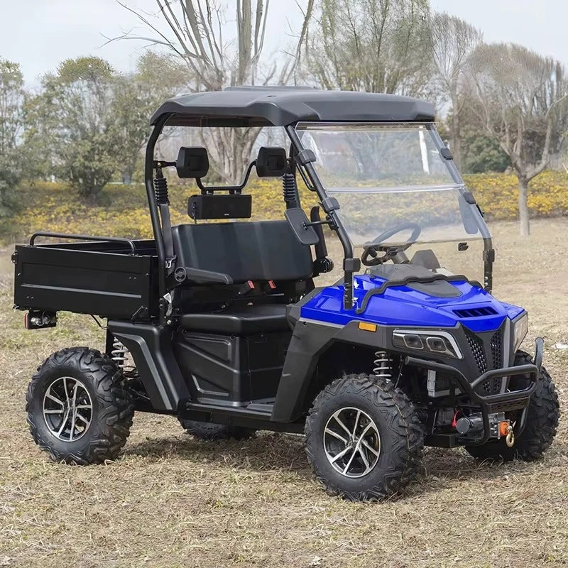 SXLL  10KW 72v All Terrain 4 Wheel Farm UTV Utility Vehicle