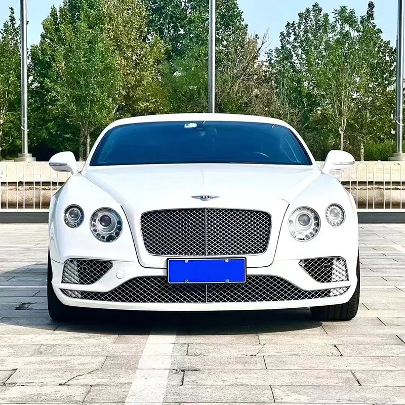 For Bentley Continental GT 2012-2015 Upgrade 2019 Supersport Body Kit Front and Rear Bumpers with Fog Light Cut Outs