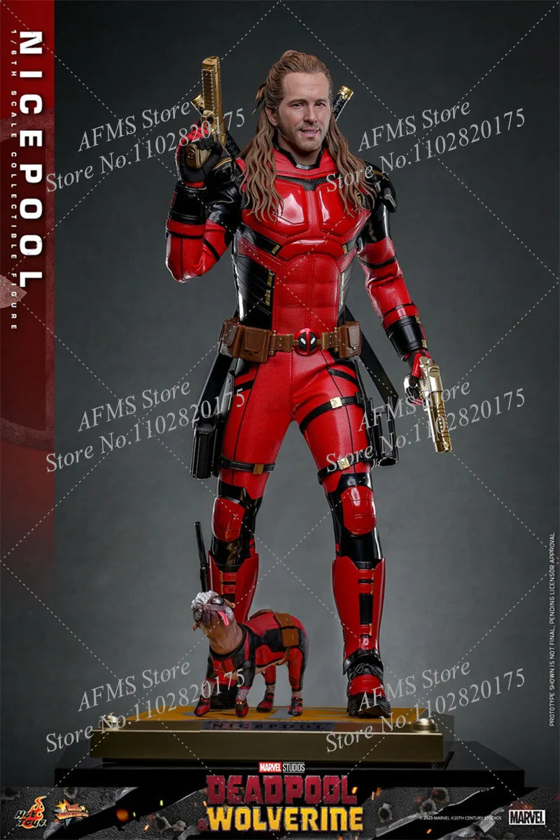 HOTTOYS MMS788 1/6 Scale Collectible Figure Ryan Reynolds Deadpool & Wolverine 12Inch Men Soldier Action Figure Body Toys