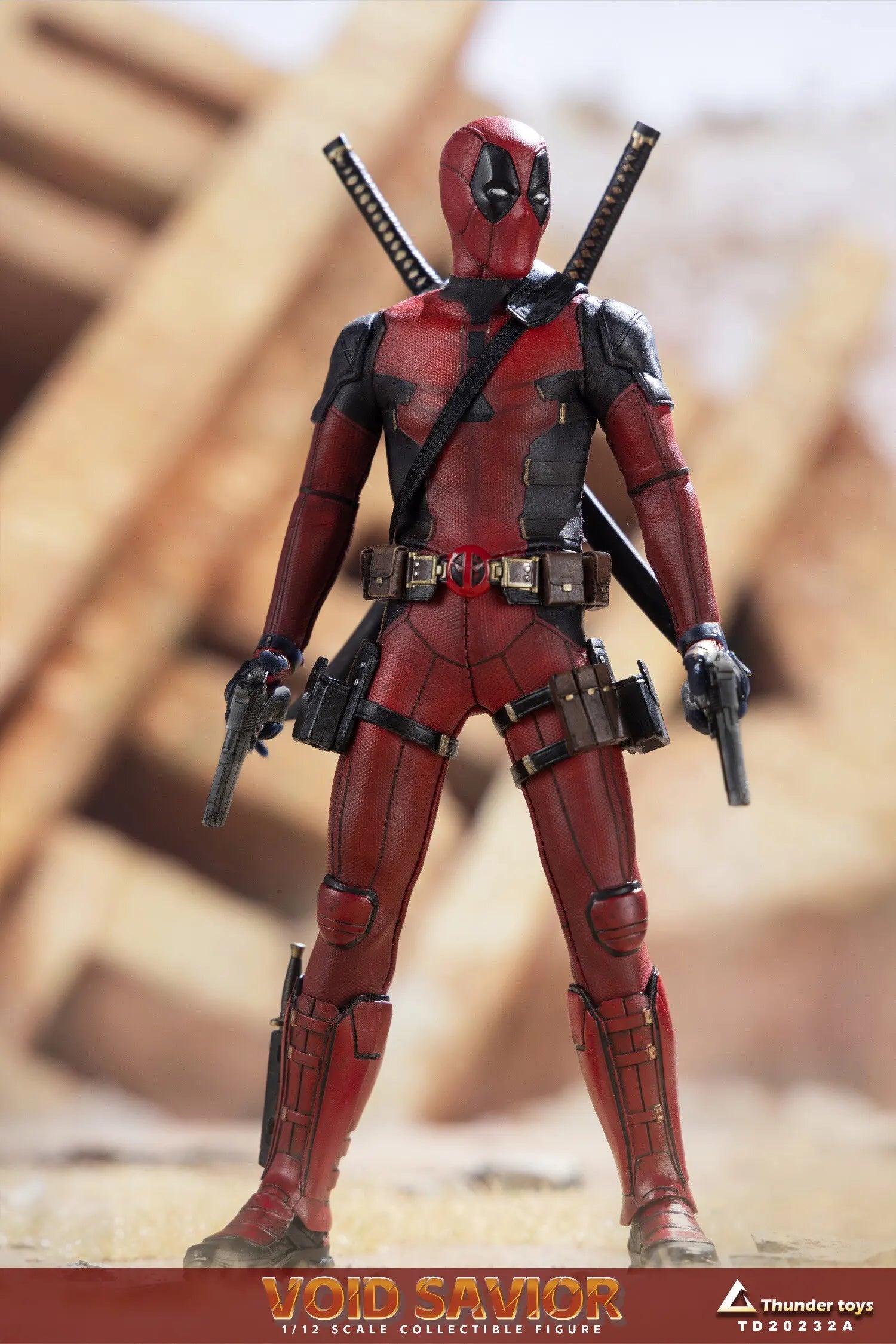 In Stock Thunder Toys Deadpool Wolverine Two Pack TD20232 1/12 Action Figure Anime Model Trendy Toys Desktop Doll Collectibles