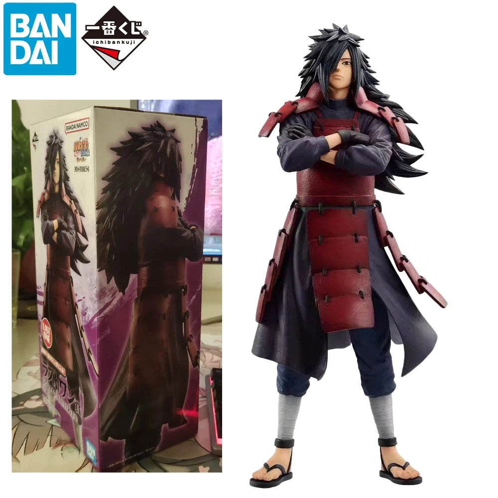 In Stock Original Bandai Spirits Ichiban Kuji Naruto Shippuuden Uchiha Madara Anime Figure Action Figure Collection Garage Kit