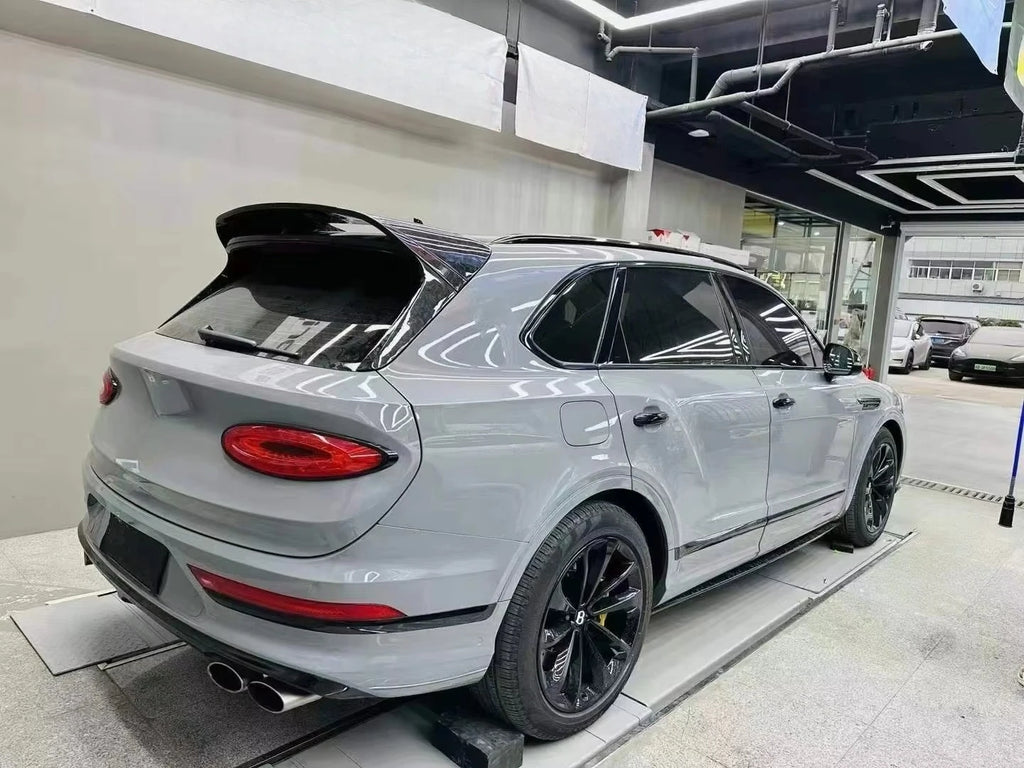 High Quality for Bentayga Body Kit SPE Style Carbon Fiber Front Bumper Rear Diffuser Side Skirts Perfect Fit New Conditi