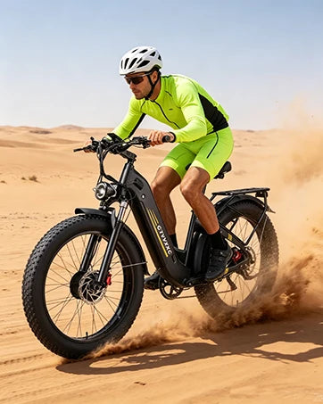 8000W Dual Motor Electric Bike for Adults, Ebike 55 MPH, 52V 30AH, E-Bike 120Miles, 26'' Fat Tire All Terrain E Bike for Men Wom