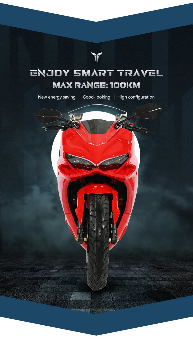 Zuimi High-end 2025 New 150km/h Powerful Racing Motorcycles With 2000w Off Road Electric Motorcycle For Adults