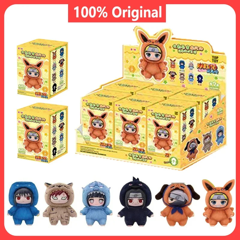Original Eaki Naruto Blind Box Shippuden Beast Party Series Plush Doll Cute Hand-Made Custom Gift Ornaments For Men And Women