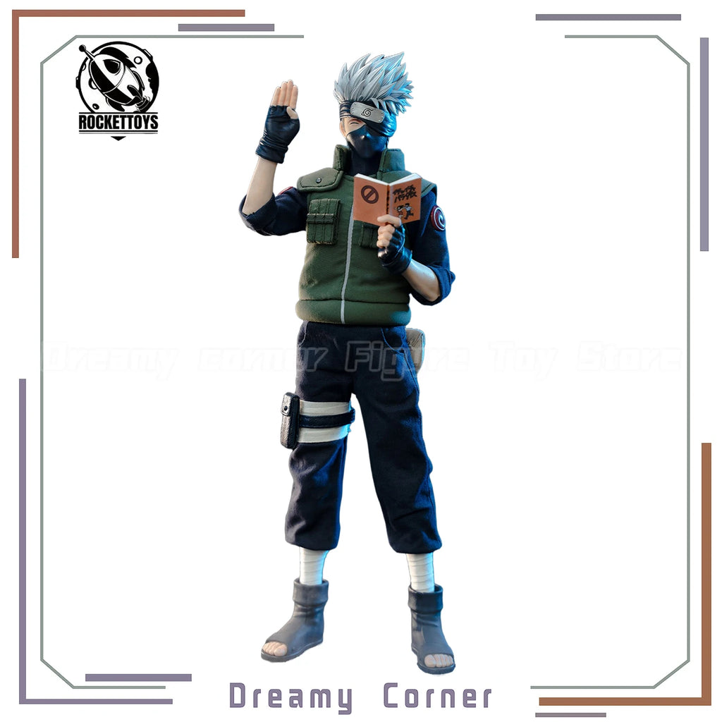 【In Stock】RocketToys ROC-004 NARUTO Shippuden Hatake Kakashi 1/6 Action Figure