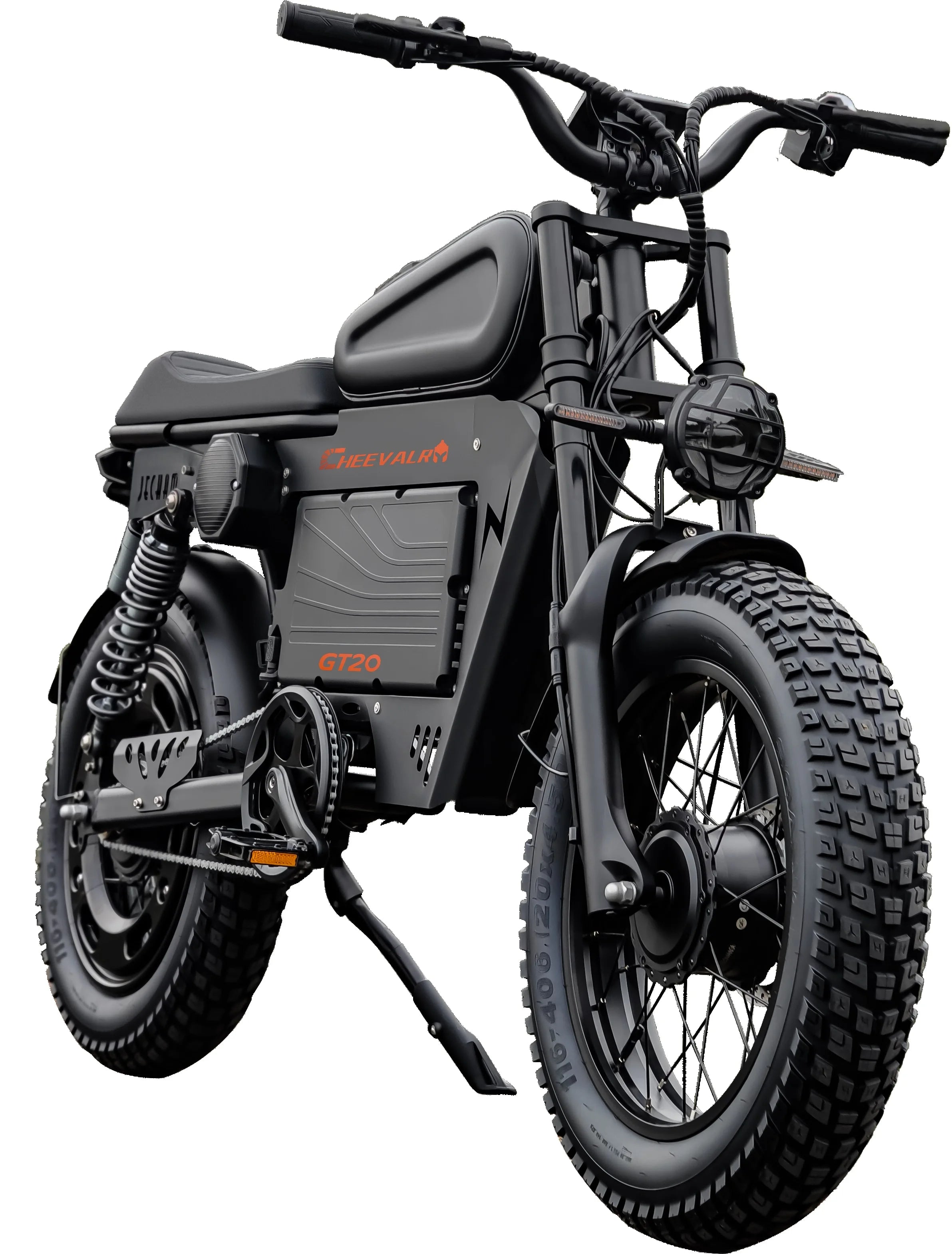 Cheevalry GT20 20 Fat Tire E-Mountain bike  Adult E-bike 1500W*2 motor city ebike 60V43Ah battery Electric Bike