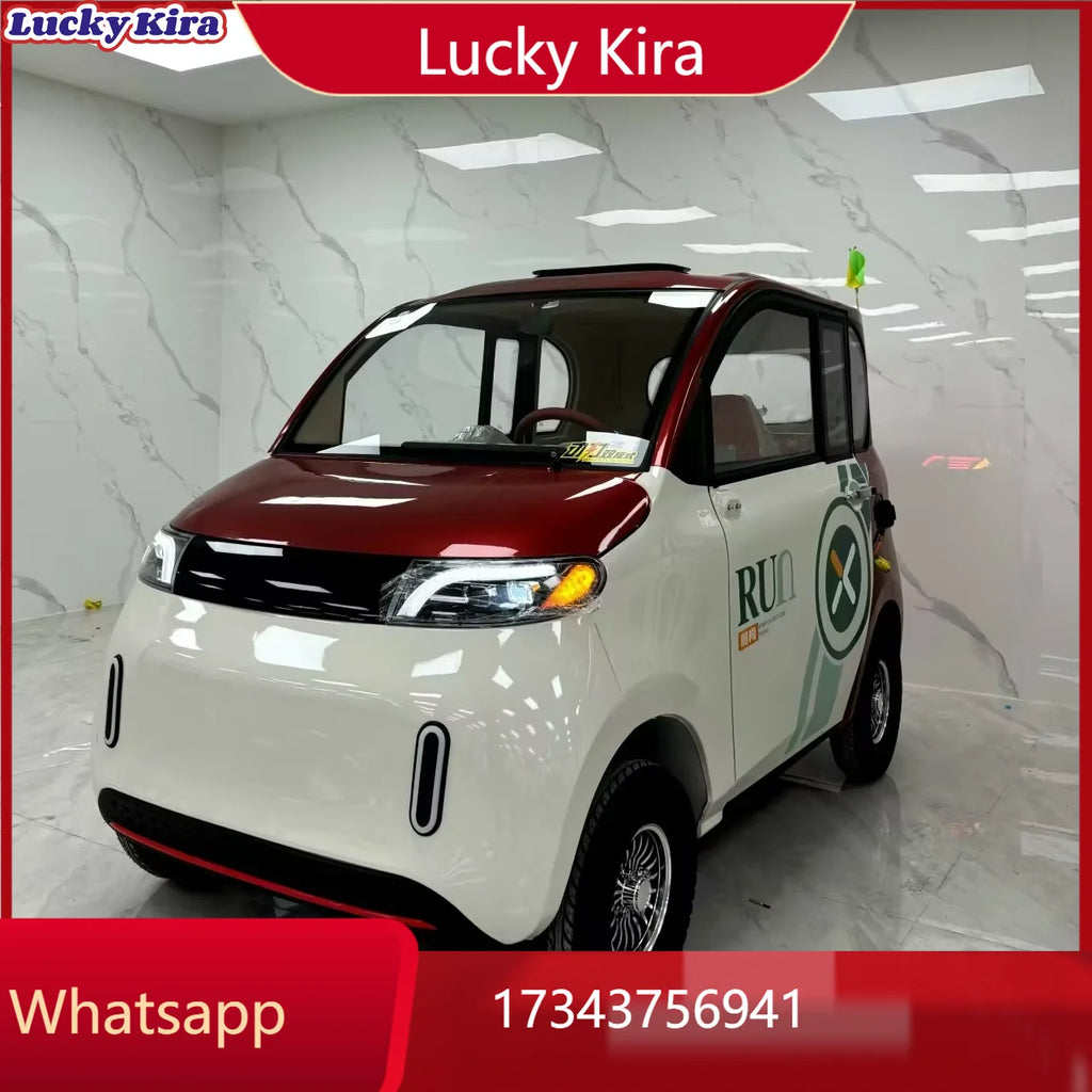 LUKY,,Cheap CE Quality 1000W Without Driving License Electric Small Car 72v Mini 4 Wheels Electric Vehicle Color Customized for